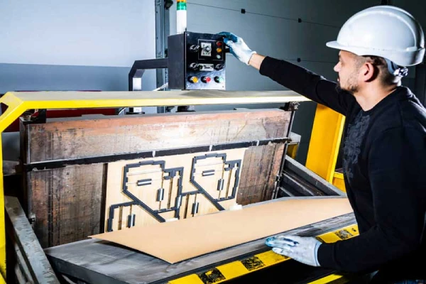 فردی در حال کار با دستگاه دایکات