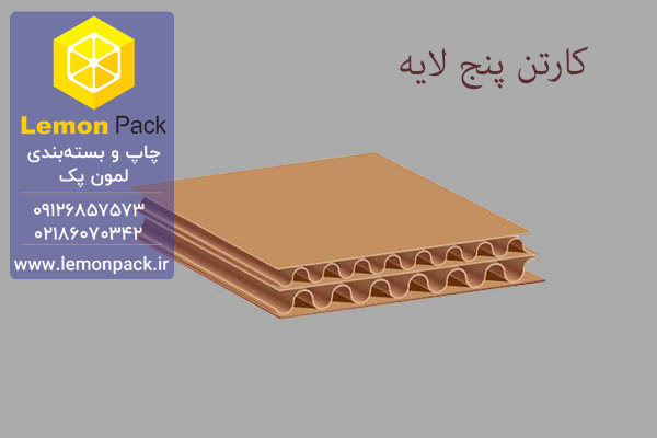 همه چیز درباره تولید و خرید کارتن پنج لایه