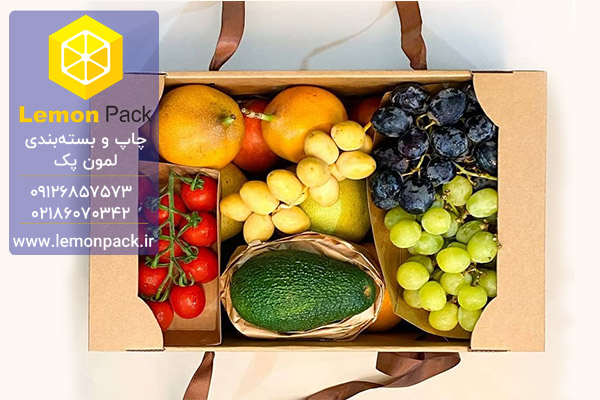 انواع کارتن های صادراتی برای میوه و سبزیجات